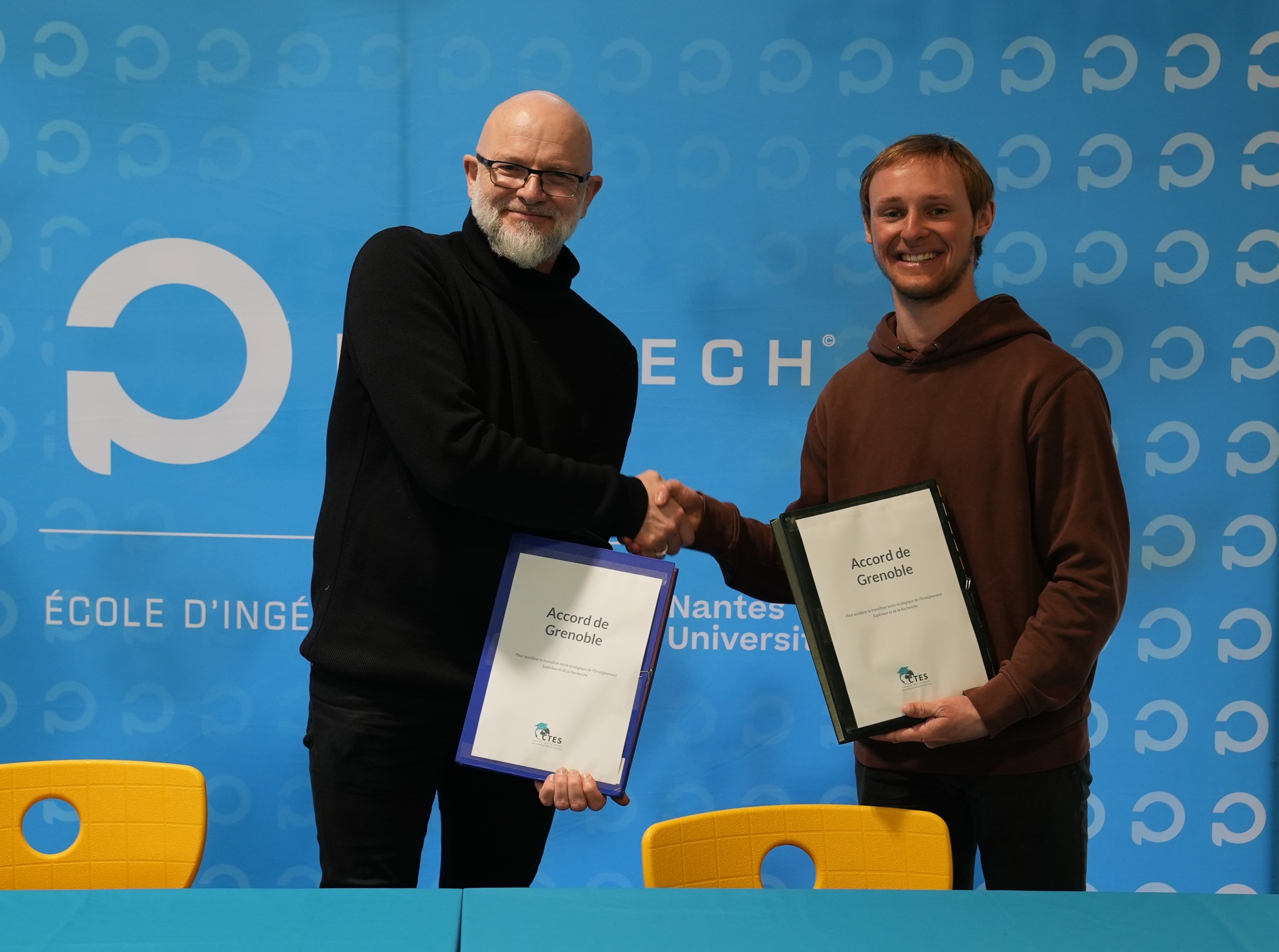 Polytech Nantes est signataire de l'Accord de Grenoble