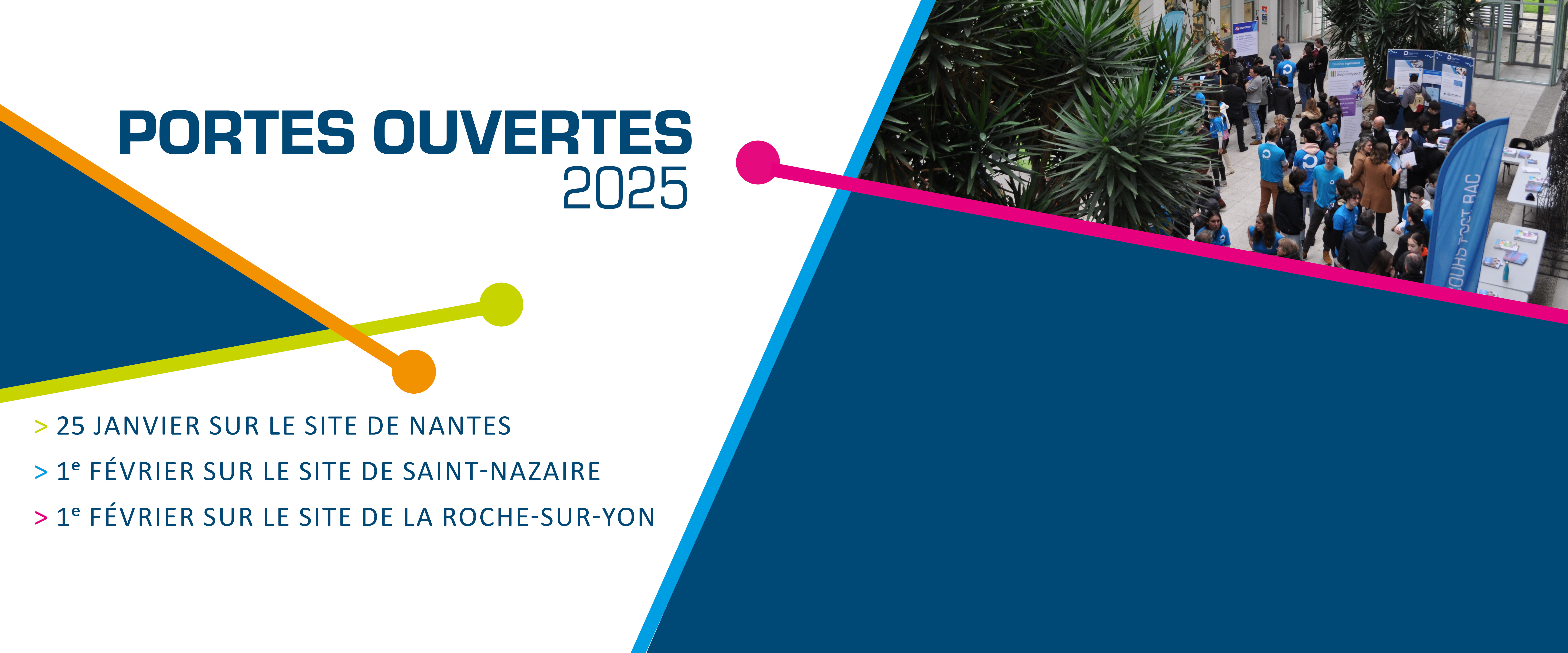 Journées Portes Ouvertes 2025 - Polytech Nantes